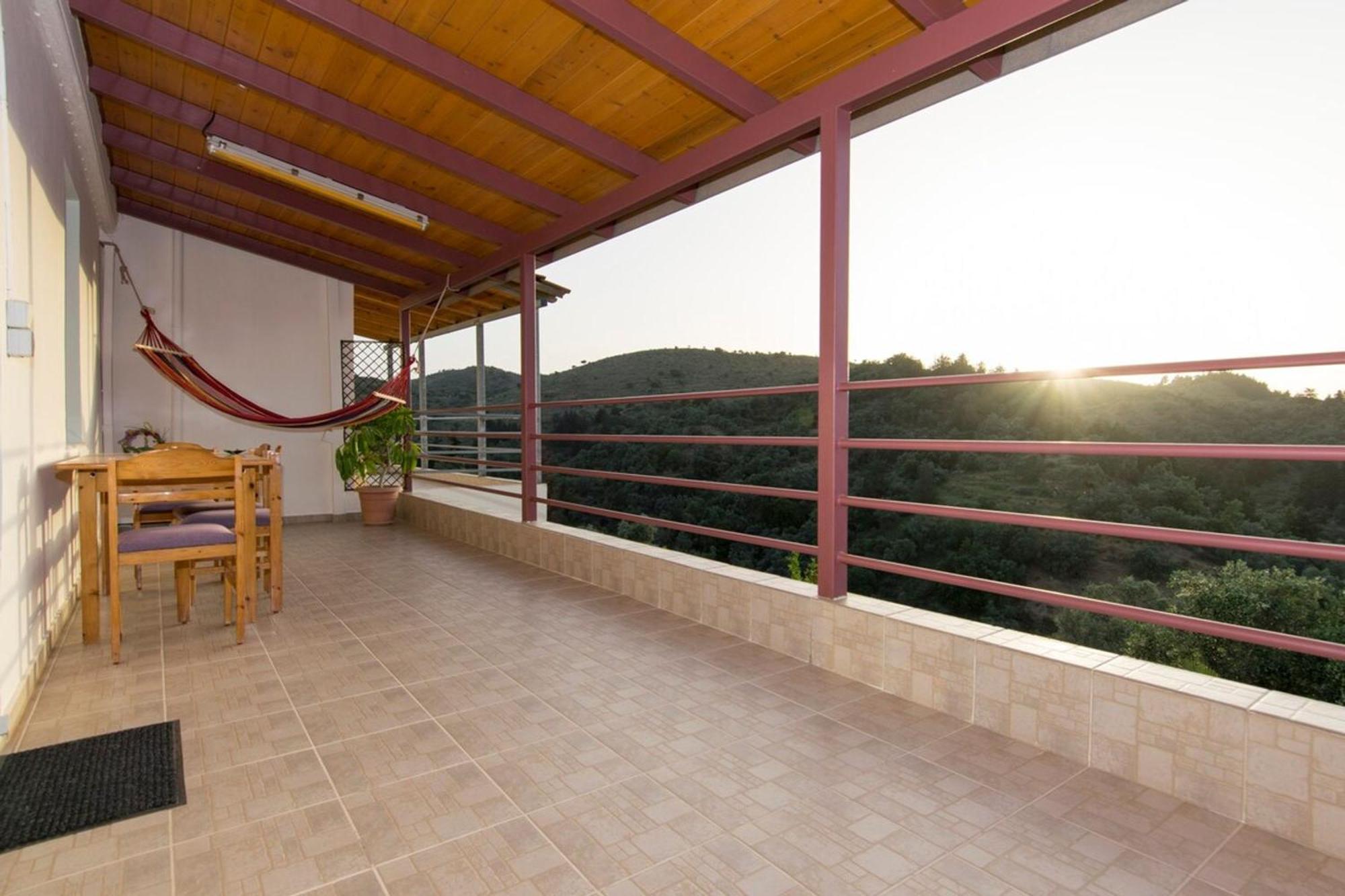 Aoria Traditional House With Stuning Mountain View Loulos Exteriör bild