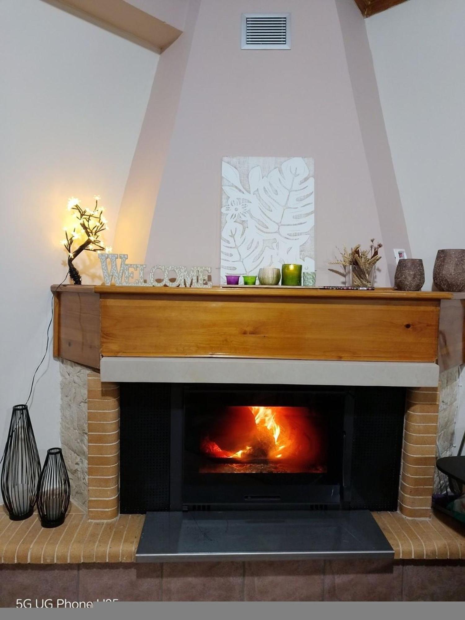 Aoria Traditional House With Stuning Mountain View Loulos Exteriör bild